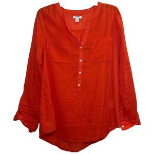 Old Navy Orange Blouse